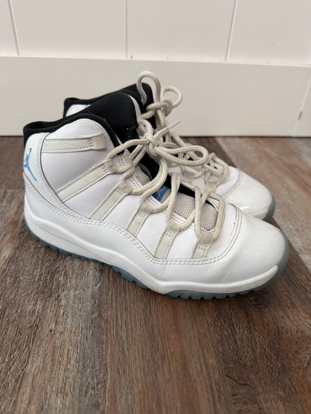 Nike Jordan 11 Retro BP Legend Blue 378039-104 Size 3Y